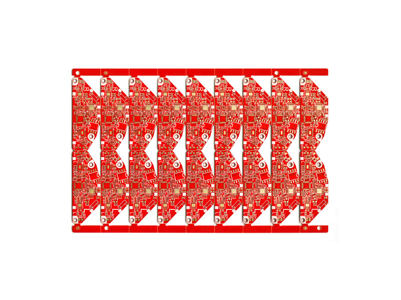 Red 4-layer PCB